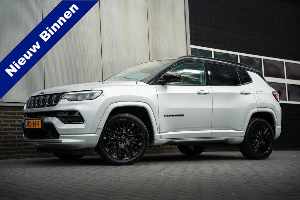 Jeep Compass 4xe 240 pk Plug-in Hybrid Electric S / Pano-Dak, Auto's, Automaat, 4 cilinders, Bedrijf, Vierwielaandrijving