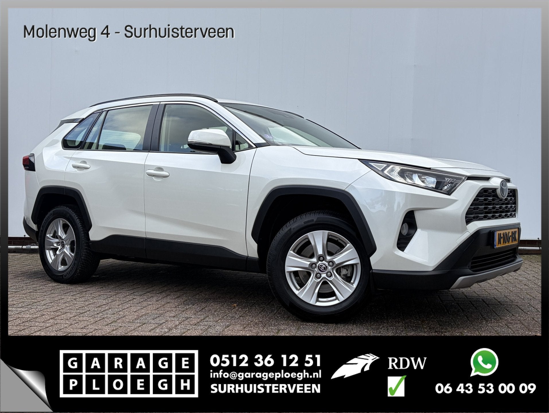 Toyota RAV4 2.0 VVT-iE Business Trekhaak (2000 kg) Adapt.Cru, Auto's, Voorwielaandrijving, Automatische klimaatregeling, Gebruikt