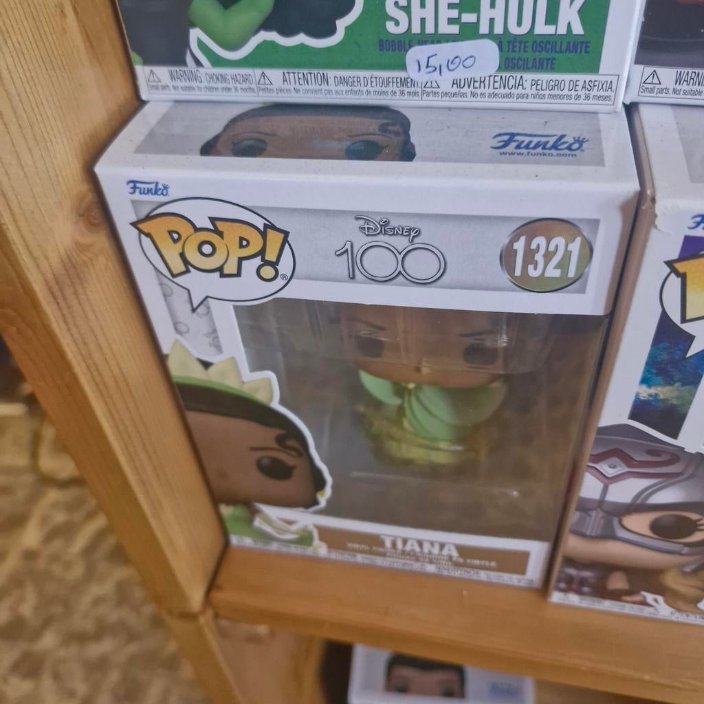 Funko Pop! Disney 100 Tiana #1321, Ophalen of Verzenden, Nieuw