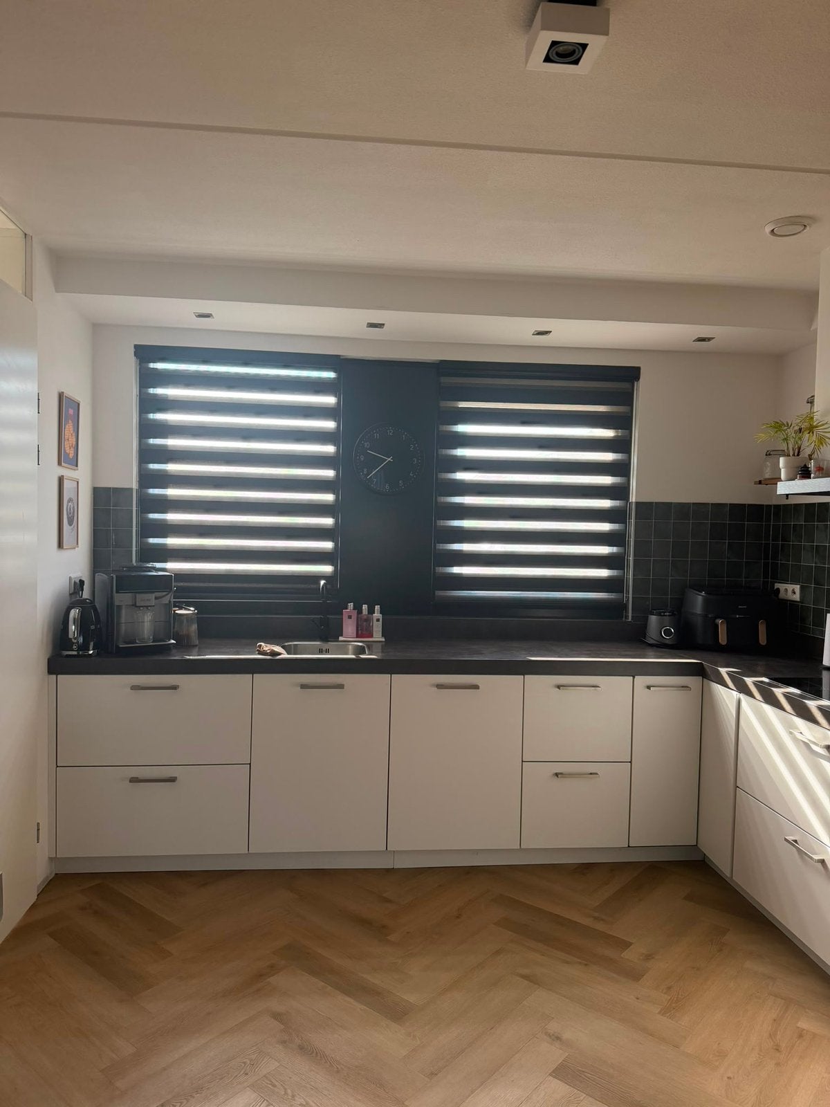 Nette keuken voor zachte prijs, Ophalen, Gebruikt, Wit, Hoekkeuken
