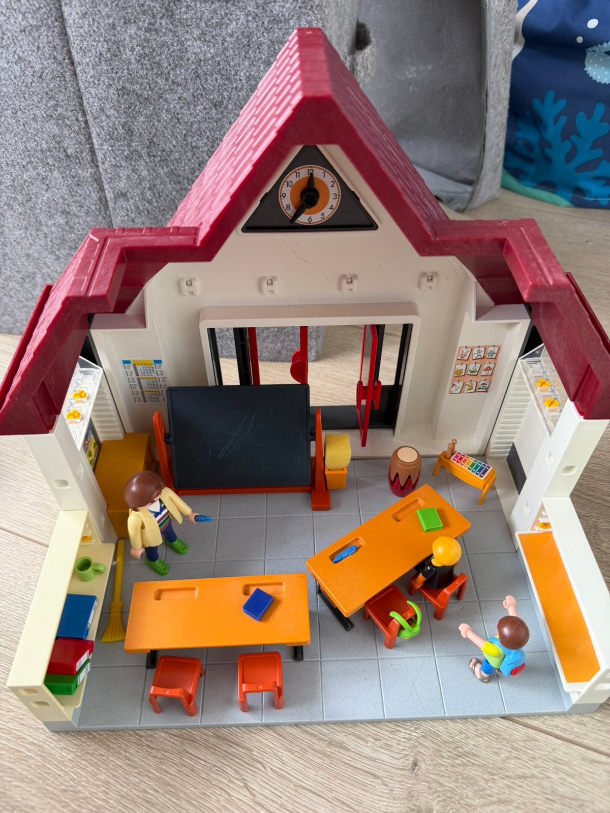 Playmobil School Klaslokaal 6872, Kinderen en Baby's, Speelgoed | Playmobil, Ophalen, Gebruikt, Gebouw, Complete set