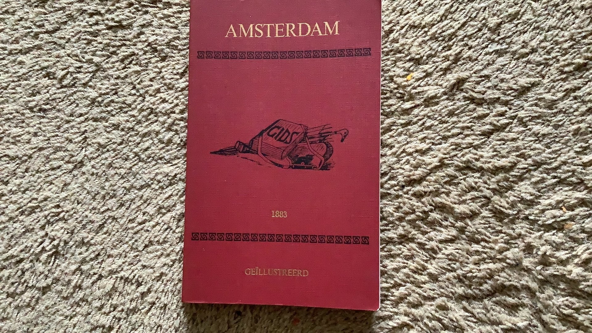Amsterdam. 1883. Gids met platen. 3e druk, 19e eeuw, Ophalen of Verzenden, Zo goed als nieuw, Joh. Braakensiek e.a.