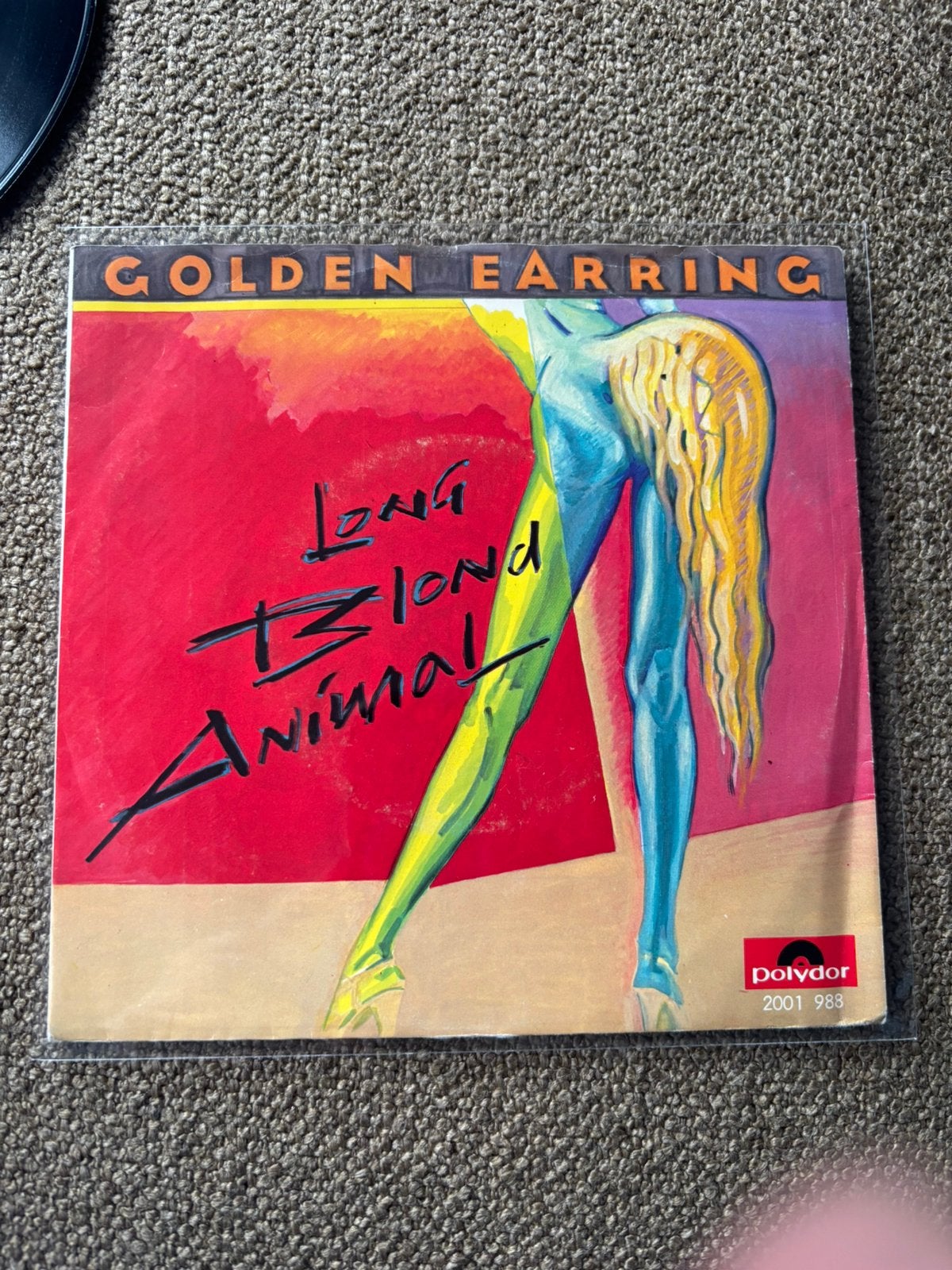 Golden Earring - Long Blond Animal, Ophalen of Verzenden, Zo goed als nieuw, 7 inch, Rock en Metal