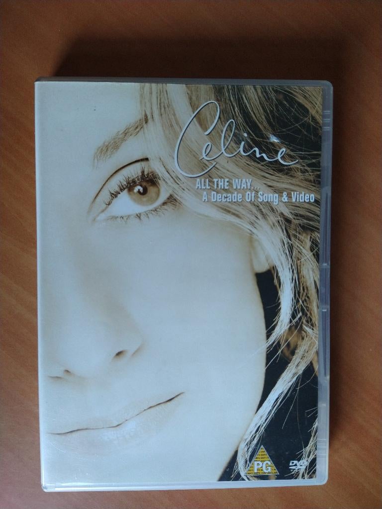 Dvd Celine Dion - All the way... A decade of song &video, Alle leeftijden, Ophalen of Verzenden, Zo goed als nieuw
