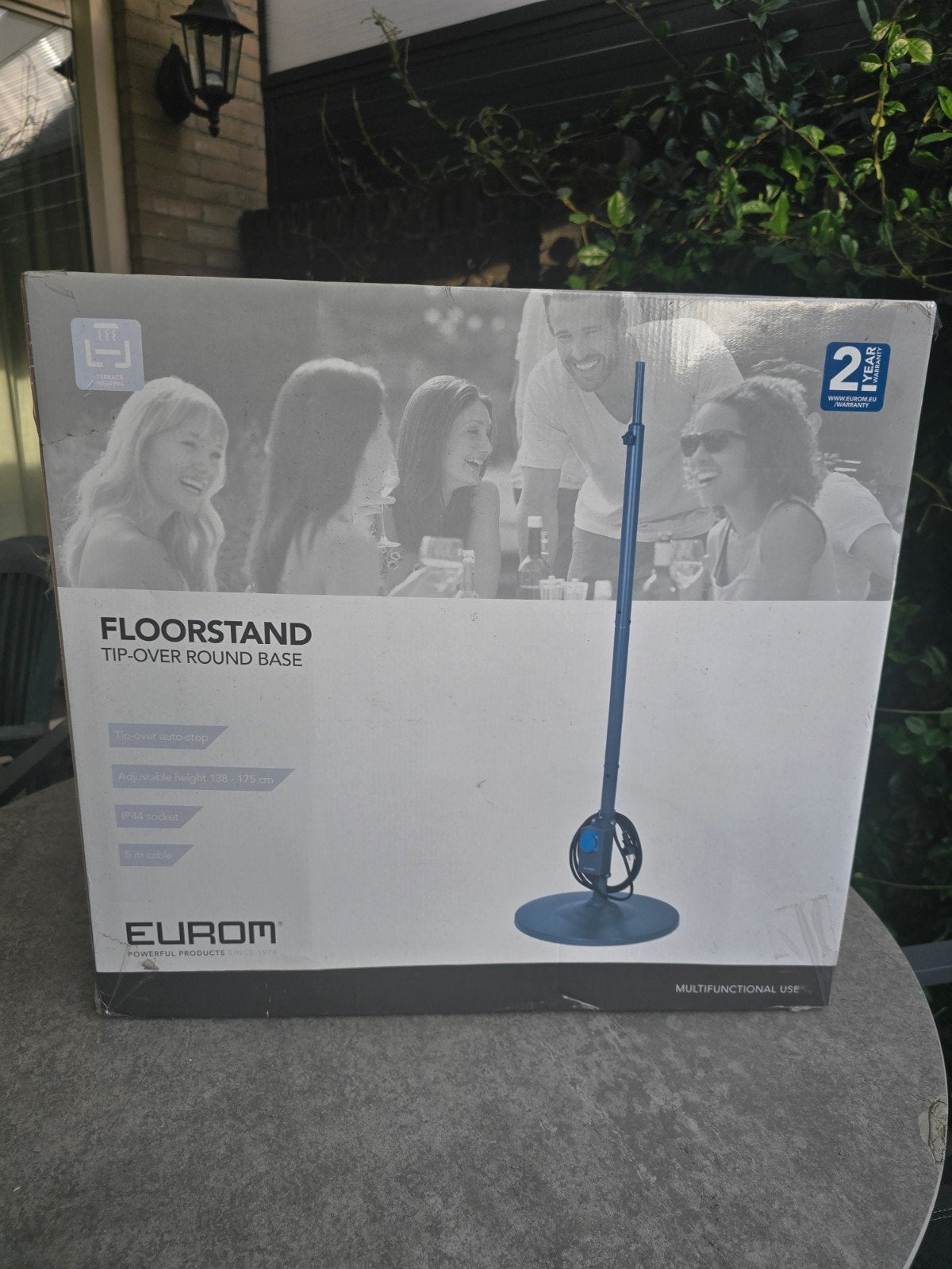Eurom Floorstand met ronde voet voor heaters, nieuw in doos, Ophalen of Verzenden, Nieuw