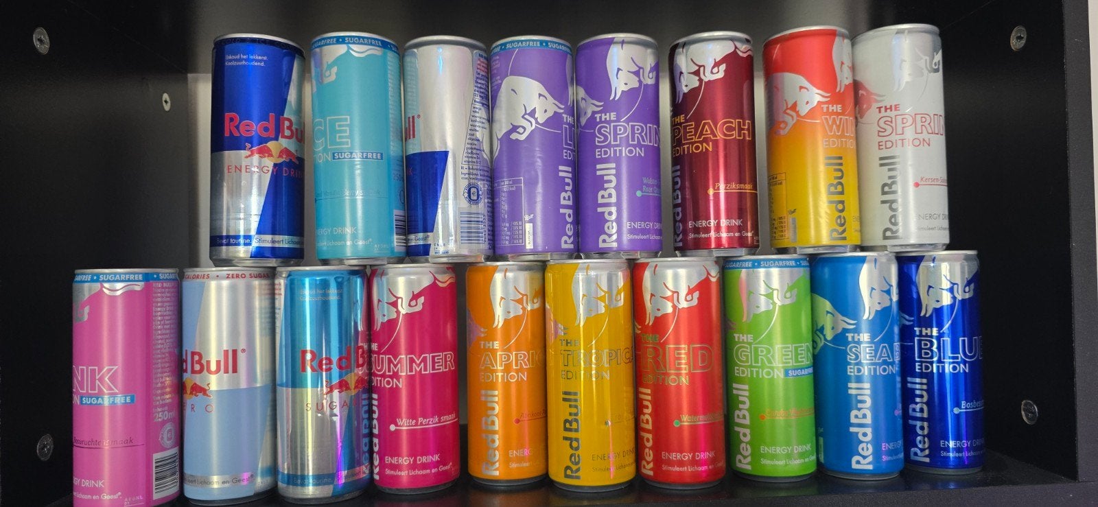 Redbull (leeg), Ophalen of Verzenden, Zo goed als nieuw