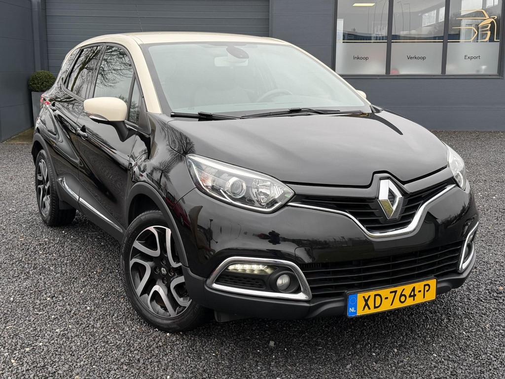 Renault Captur 1.2 TCe Dynamique 2e Eigenaar,NaviAutomaat,Cl, Euro 6, 4 cilinders, Zwart, 19 km/l