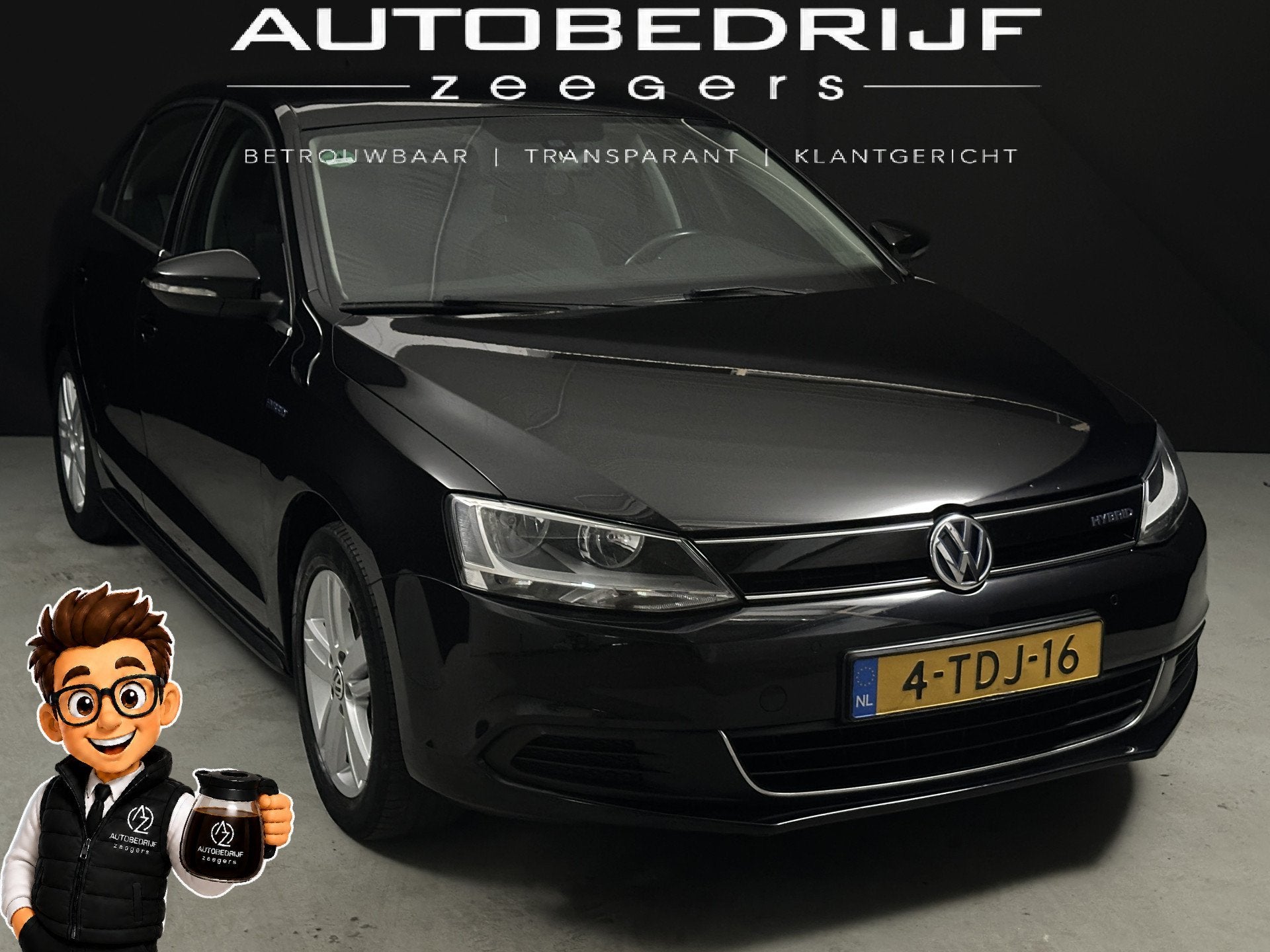 Volkswagen Jetta 1.4 TSI Hybrid Comfortline *Navi*AC*, Auto's, Volkswagen, Gebruikt, Euro 6, 4 cilinders, Zwart