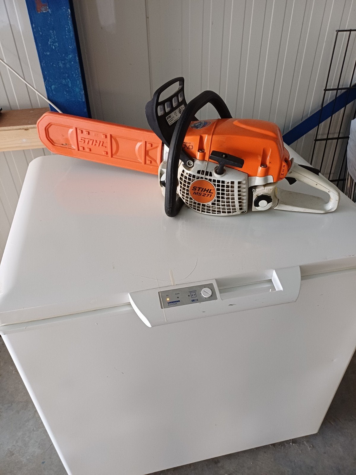 Motor kettingzaag, Ophalen, Gebruikt