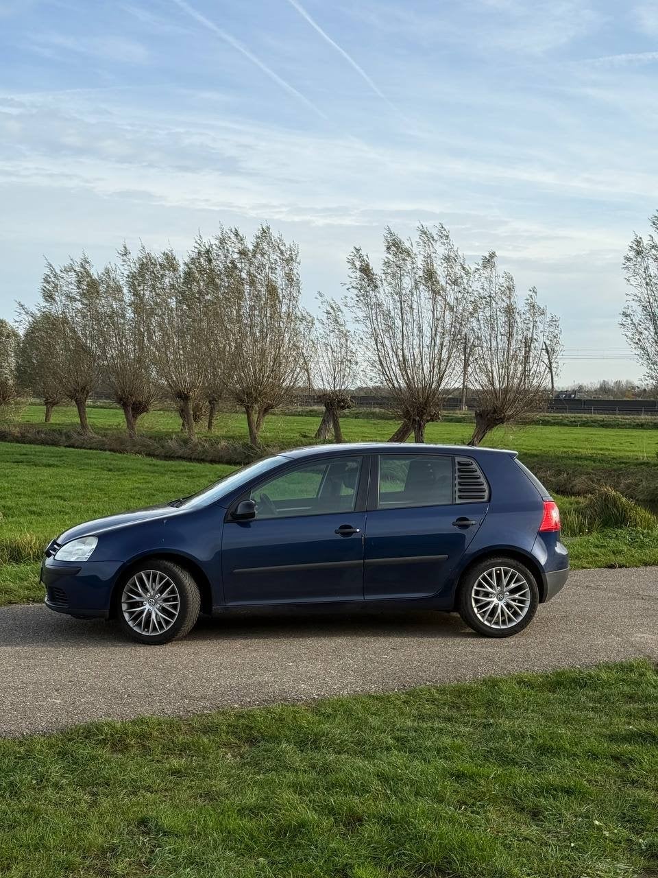 Volkswagen Golf 1.6 16V FSI 85KW 5D 2006 Blauw, Auto's, Voorwielaandrijving, 1195 kg, 4 cilinders, Blauw