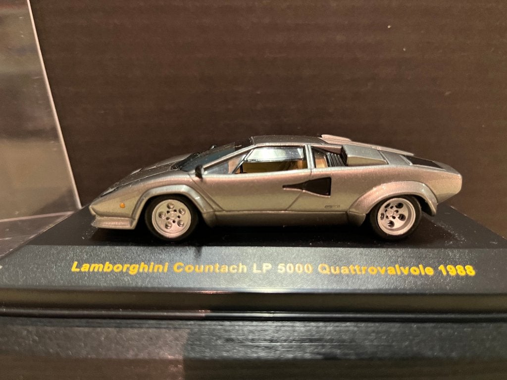 IXO Lamborghini Countach LP 5000 Q 1988, Ophalen of Verzenden, Nieuw, Auto, Overige merken