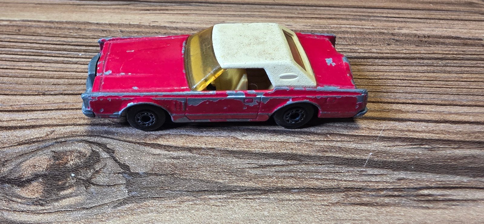Matchbox Superfast Lincoln Continental MK IV - Rood, Ophalen of Verzenden, Gebruikt