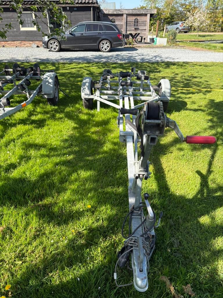 Kanteltrailer te koop in zeer goede staat !! Goede banden!!, Ophalen, Zo goed als nieuw, Minder dan 6 meter, Verstelbare verlichting