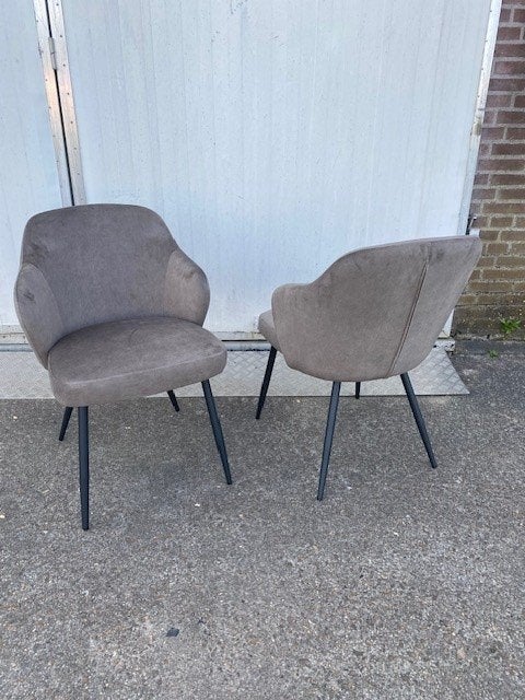 36 eetkamerstoelen horeca restaurant stoelen velvet nieuw, Ophalen, Overige kleuren, Nieuw, Stof