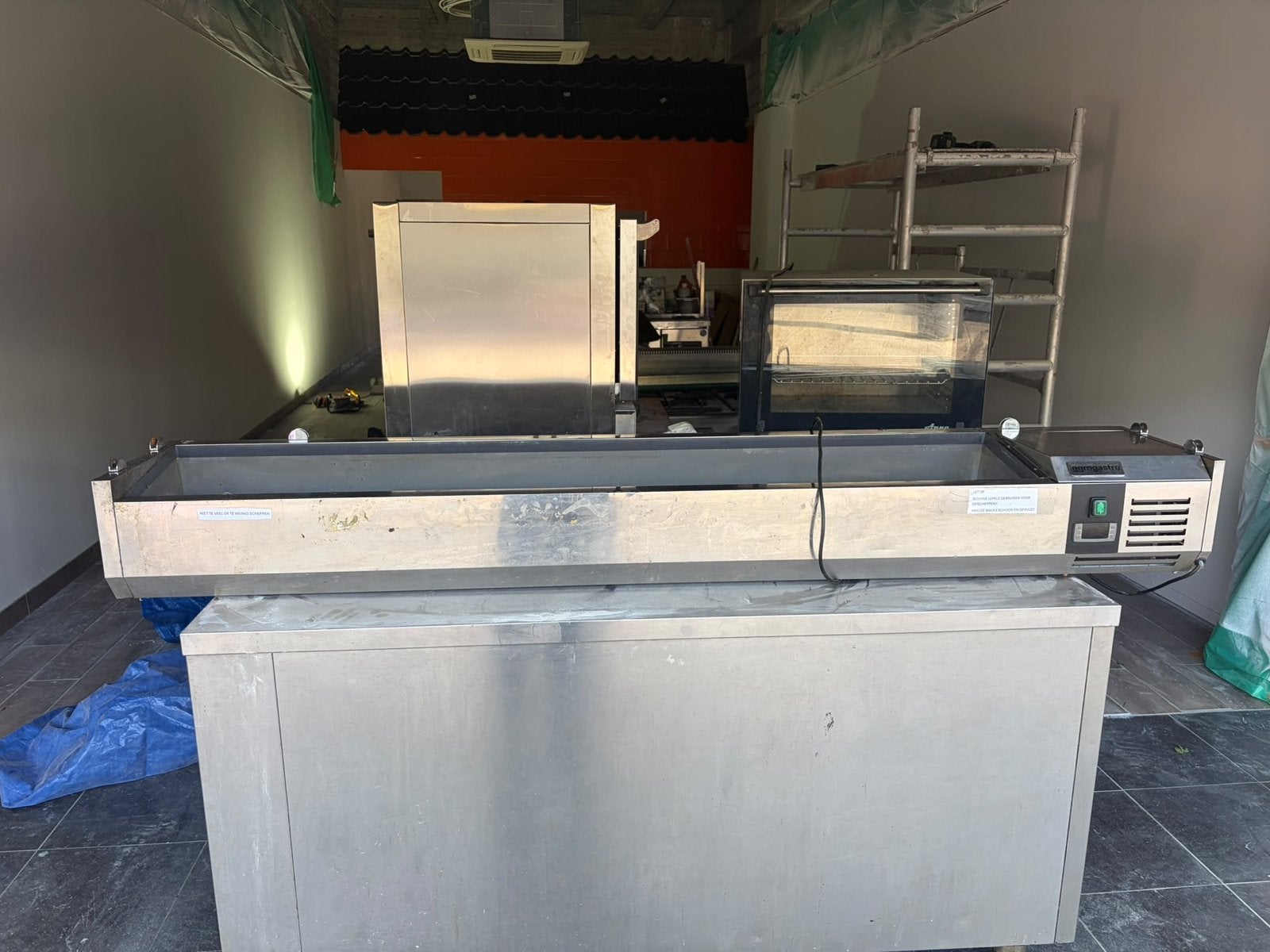 Horeca Keukenapparatuur: Oven, Fornuis,  Koelwerkbank etc, Zakelijke goederen, Ophalen, Gebruikt, Ovens, Magnetrons en Steamers