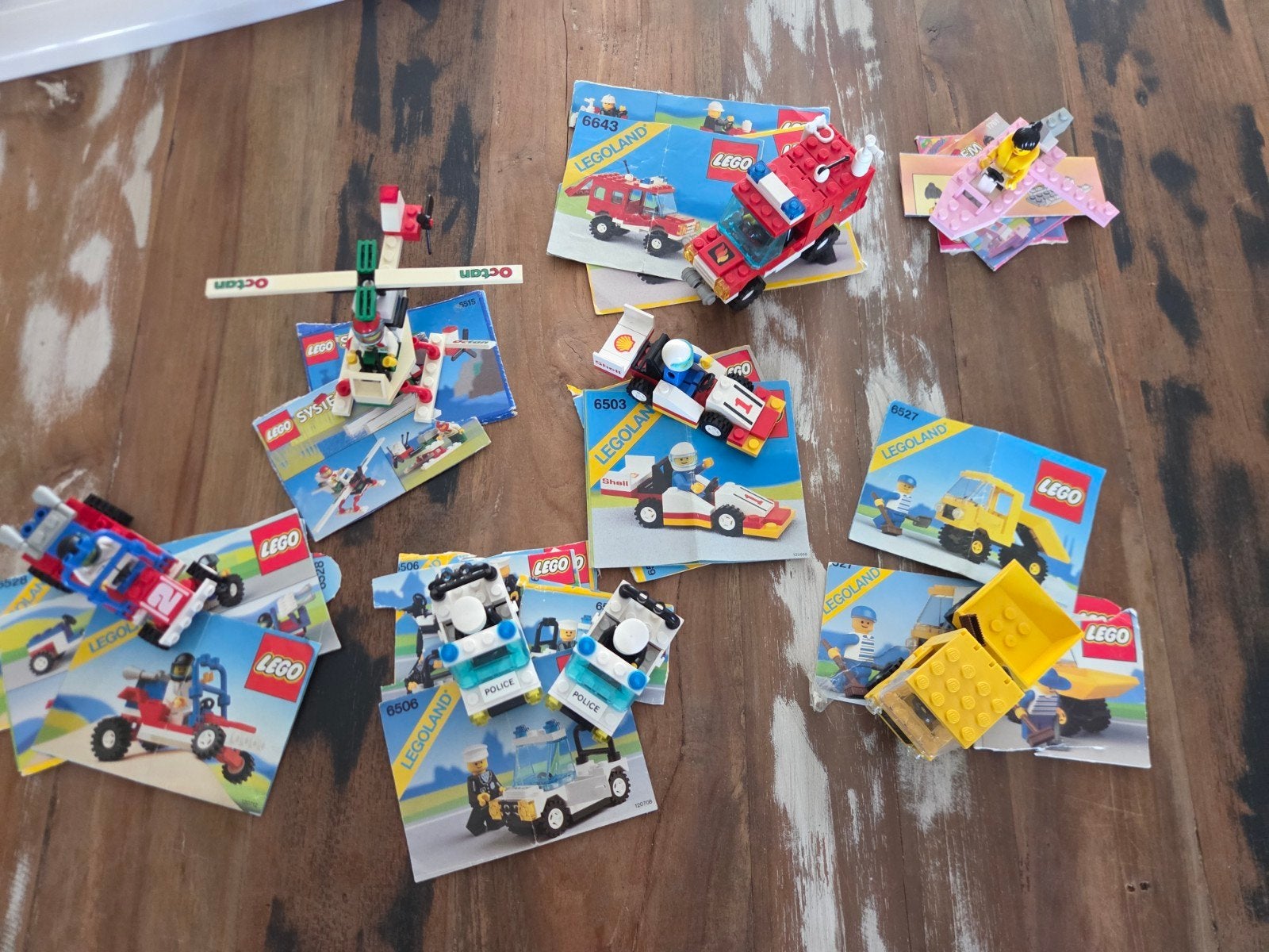 8 Lego voertuigen, Kinderen en Baby's, Speelgoed | Duplo en Lego, Gebruikt, Ophalen of Verzenden