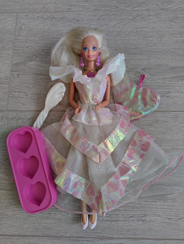 Secret Hearts barbie 1992, Ophalen of Verzenden, Gebruikt, Pop