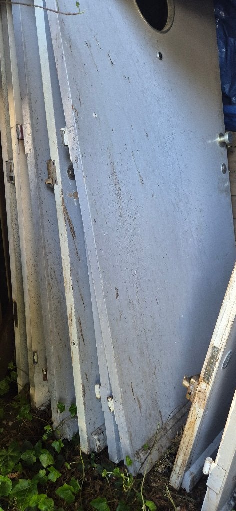 19 deuren gratis (voordeuren), Gebruikt, Buitendeur, 200 tot 215 cm, Hout