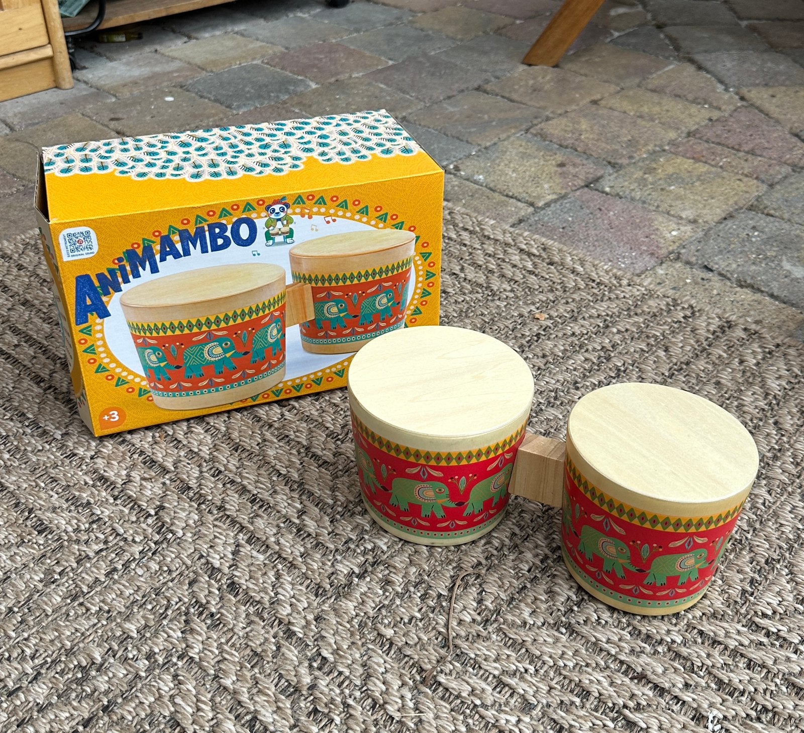 Animbo baby trommel, Ophalen of Verzenden, Nieuw, Overige typen