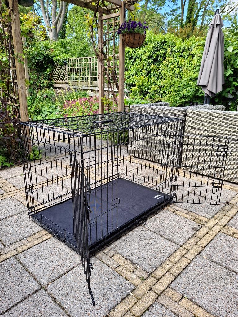 HondenBench Zwart Afm 90 X 58 X 58, Ophalen, Nieuw