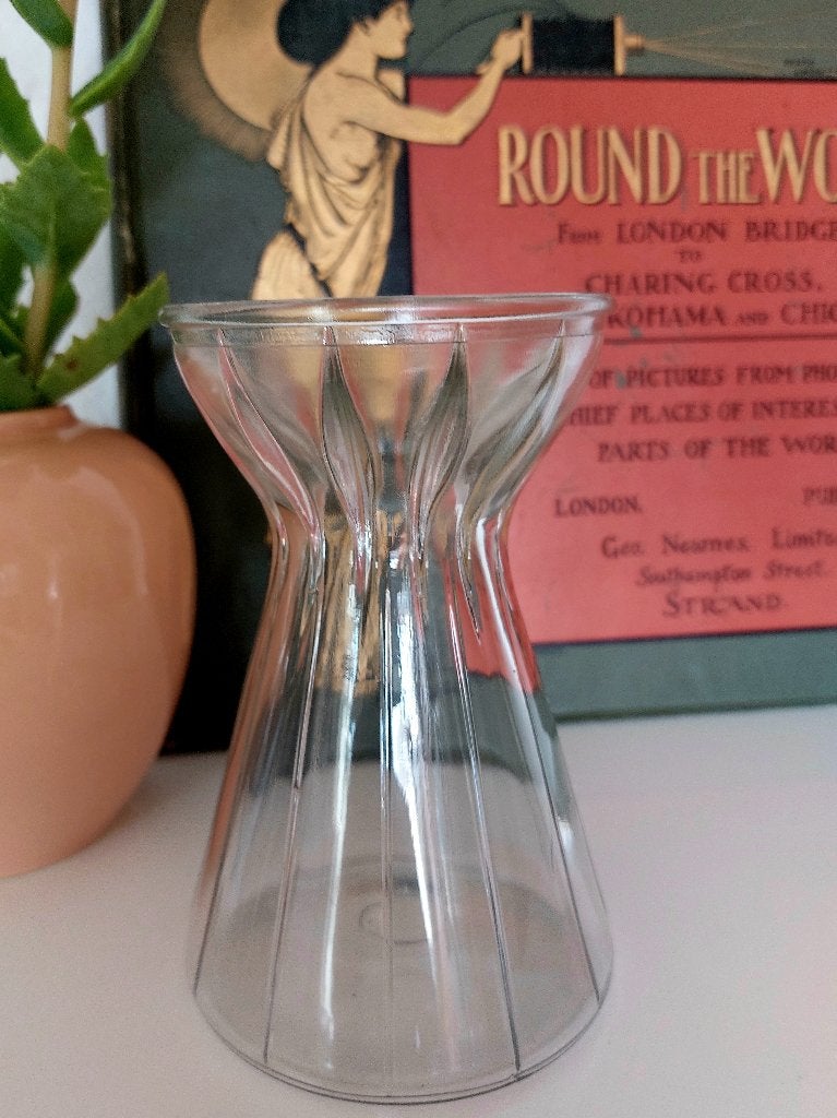 Vaas Leerdam Holland glas Hyacinth-Bollenvaas, Ophalen