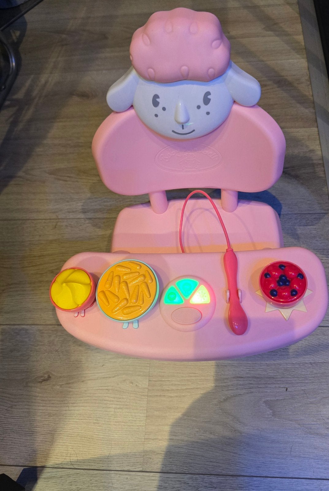 Baby Annabell interactieve tafel met licht en geluid, Ophalen of Verzenden, Zo goed als nieuw, Overige typen, Met licht