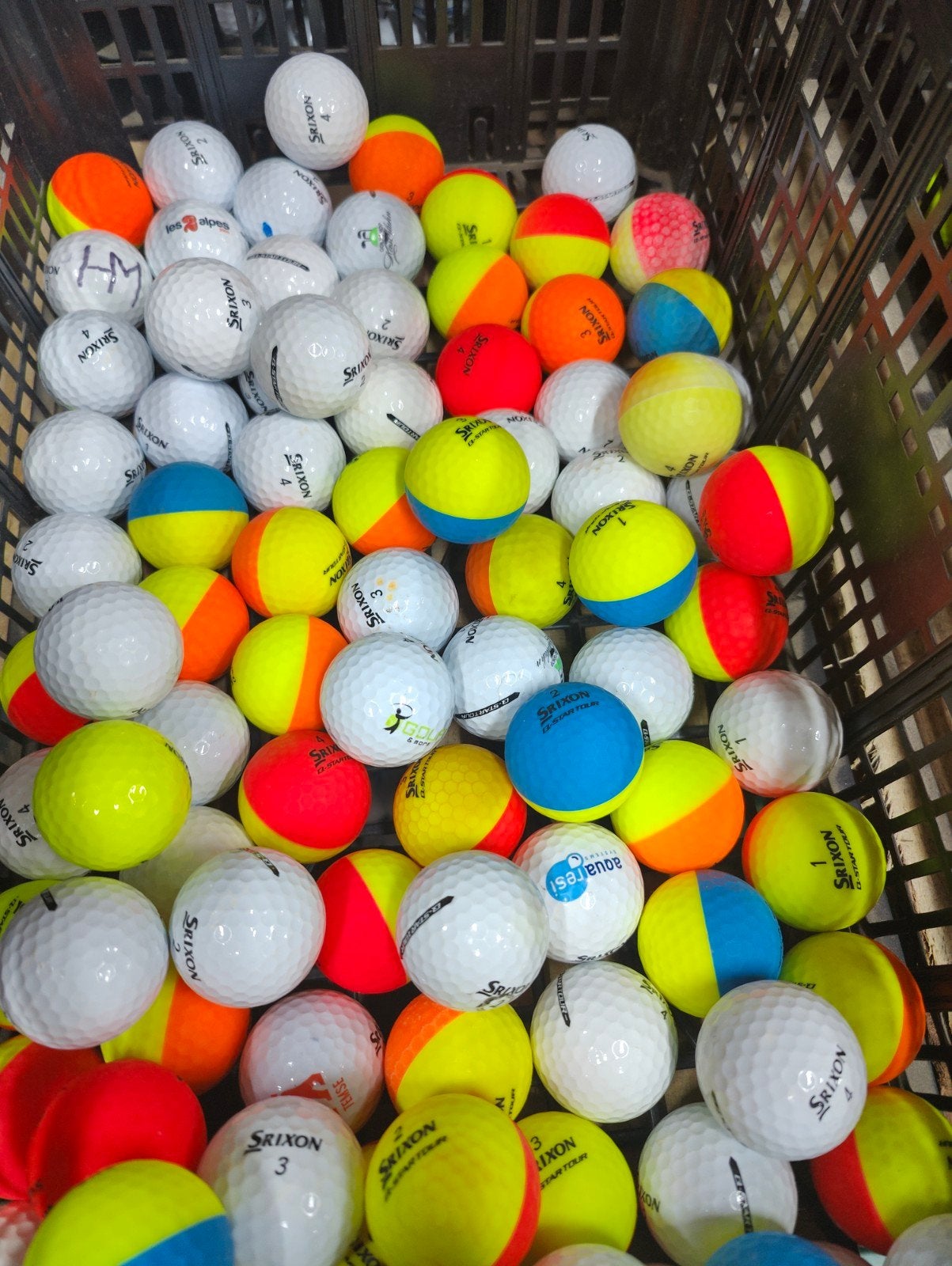 Srixon Q-Star golfballen AAAA kwaliteit 50 stuks, Ophalen of Verzenden, Zo goed als nieuw, Bal(len)