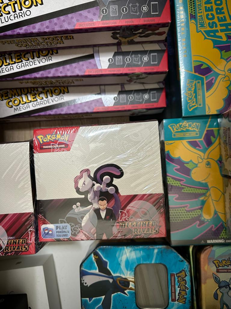 Pokémon Destined Rivals Elite Trainer Box Mewtwo, Ophalen of Verzenden, Nieuw, Overige typen