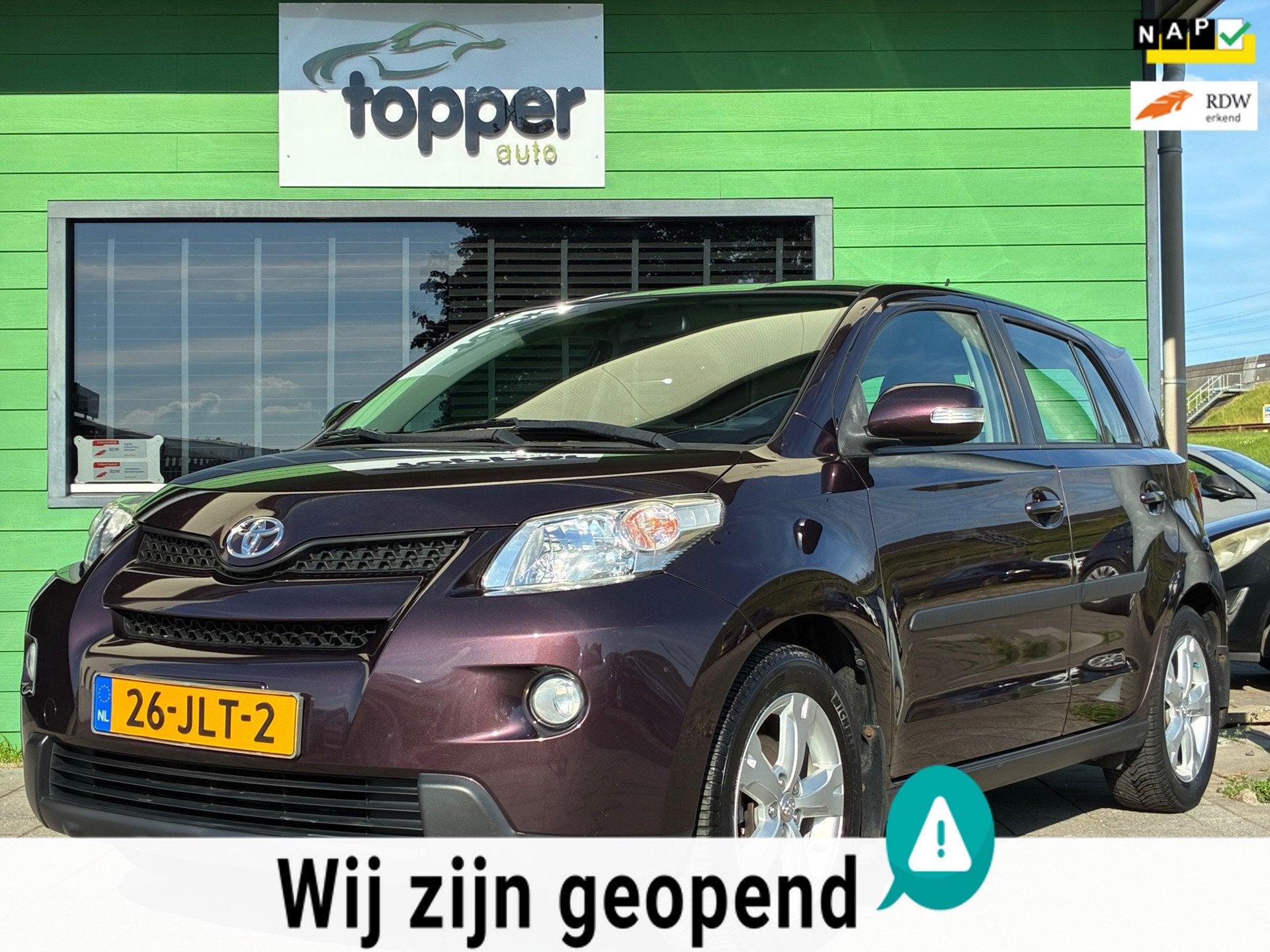 Toyota Urban Cruiser 1.3 VVT-i Aspiration|1e Eigenaar|Airco|, Auto's, Toyota, Voorwielaandrijving, 101 pk, Gebruikt, 49 €/maand