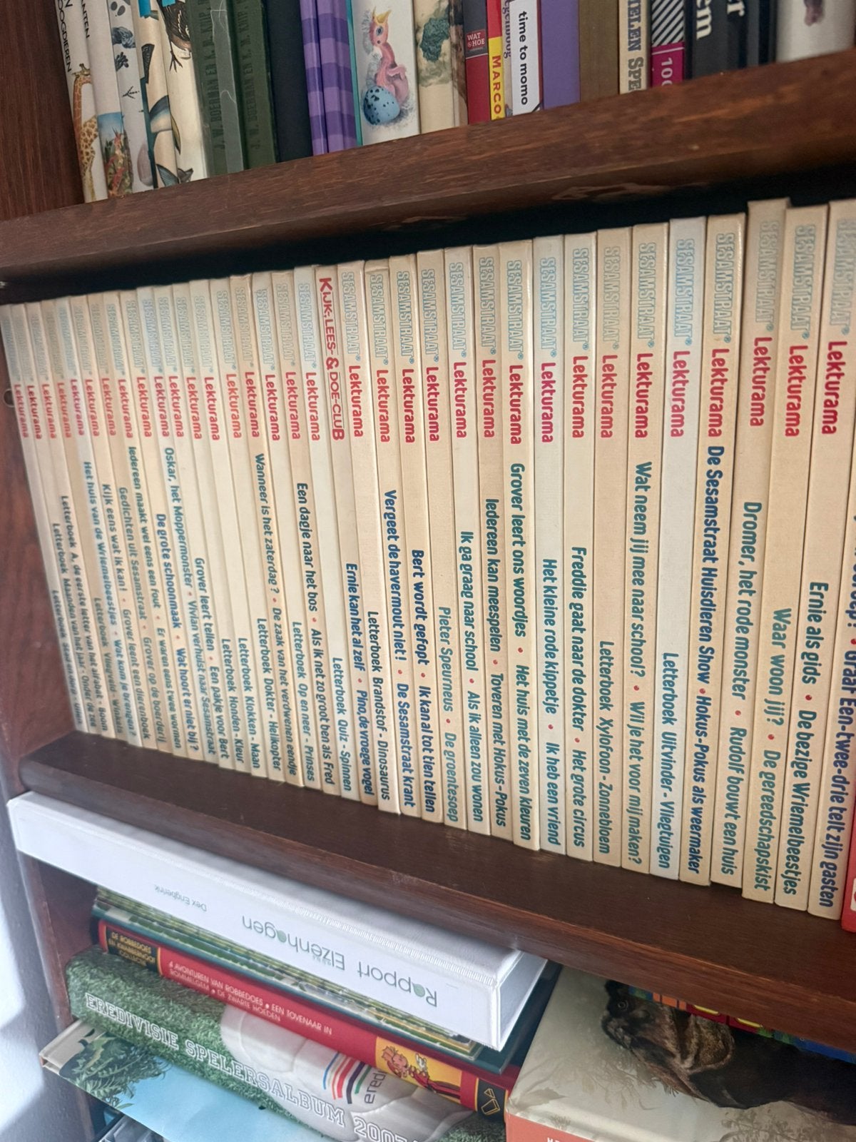 36 boeken Lekturama Sesamstraat, Ophalen of Verzenden, Gelezen, Overige