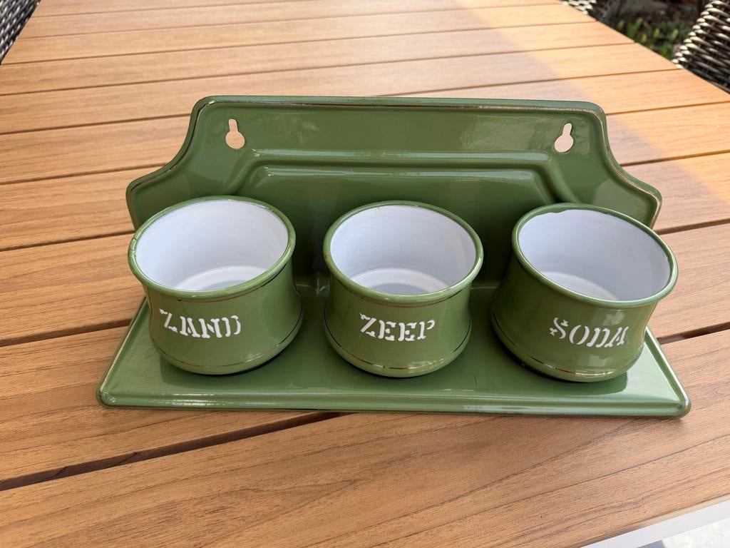 Rekje met zand zeep Soda, Ophalen of Verzenden