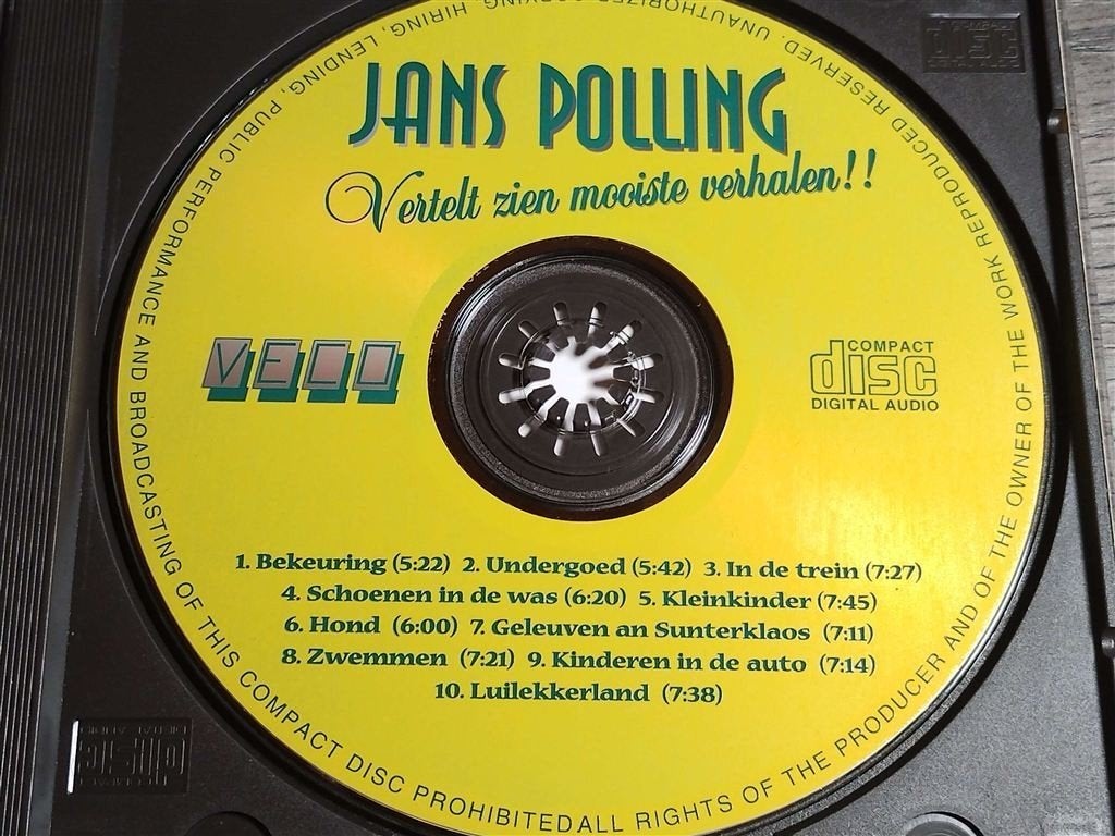 Jans Polling ‎– Vertelt Zien Mooiste Verhalen, Ophalen of Verzenden, Zo goed als nieuw
