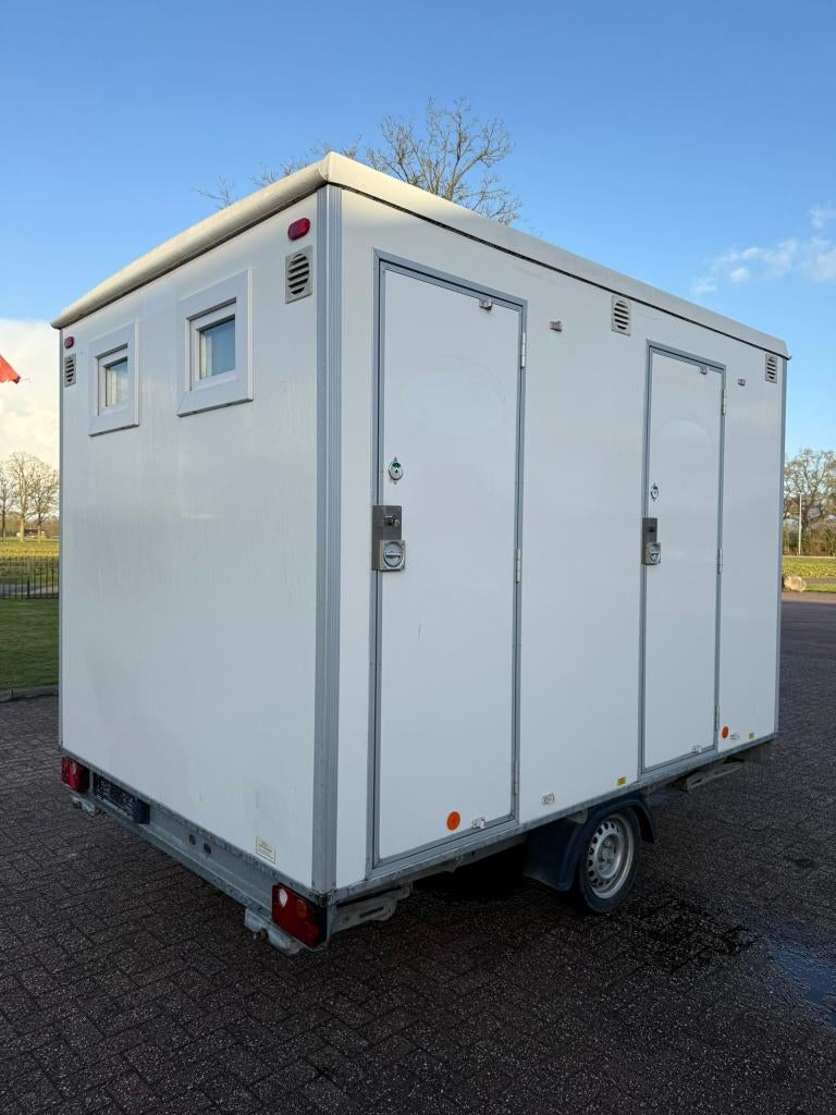 Toiletwagen 4 persoons - Scanvogn ! Zonder water/afvoer!, Ophalen of Verzenden, Gebruikt, Overige