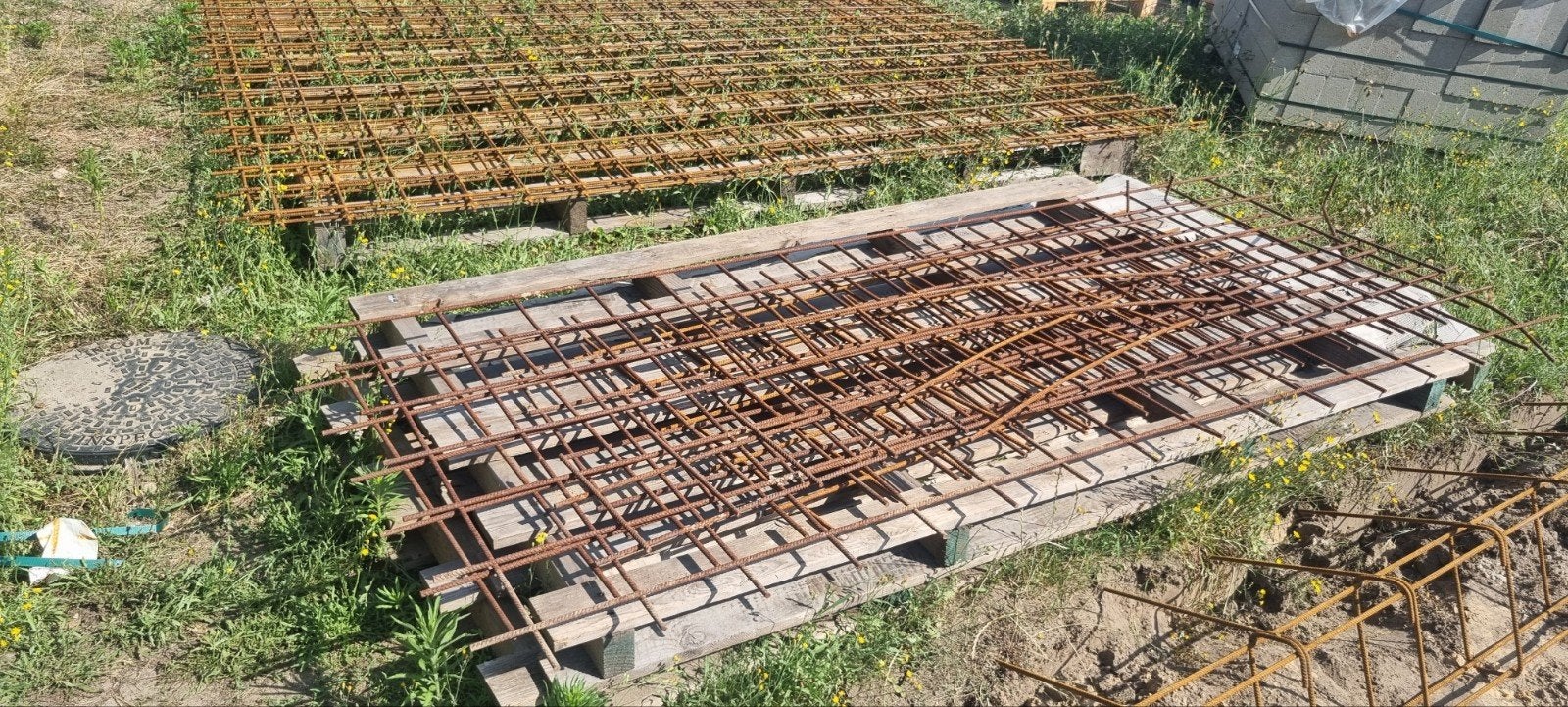 Bouwstaalmatten en wapeningskorf, Doe-het-zelf en Verbouw, Ophalen, Nieuw