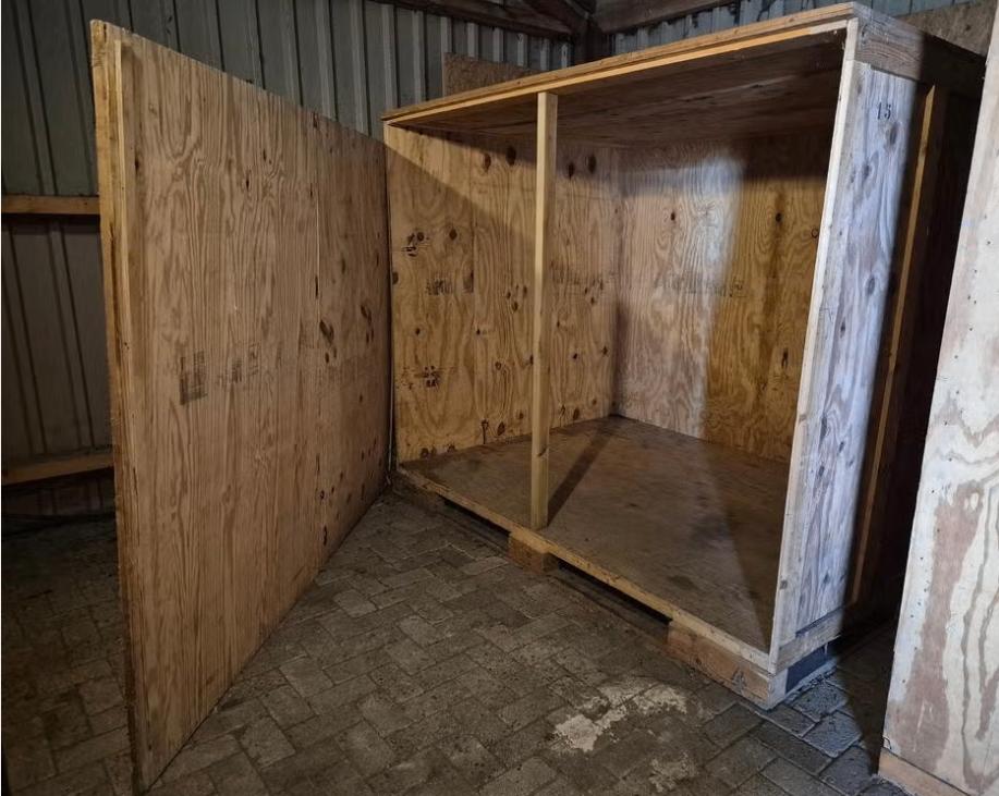 Verhuiskist | Opslagkist | Transportbox | Opslagbox, Ophalen, Gebruikt, Hout, Overige typen