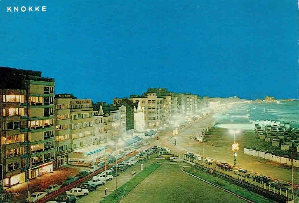 Belgie 1977 Knokke By Night > Robelmont Belgie, Verzenden, 1960 tot 1980, Gelopen, Stad of Dorp