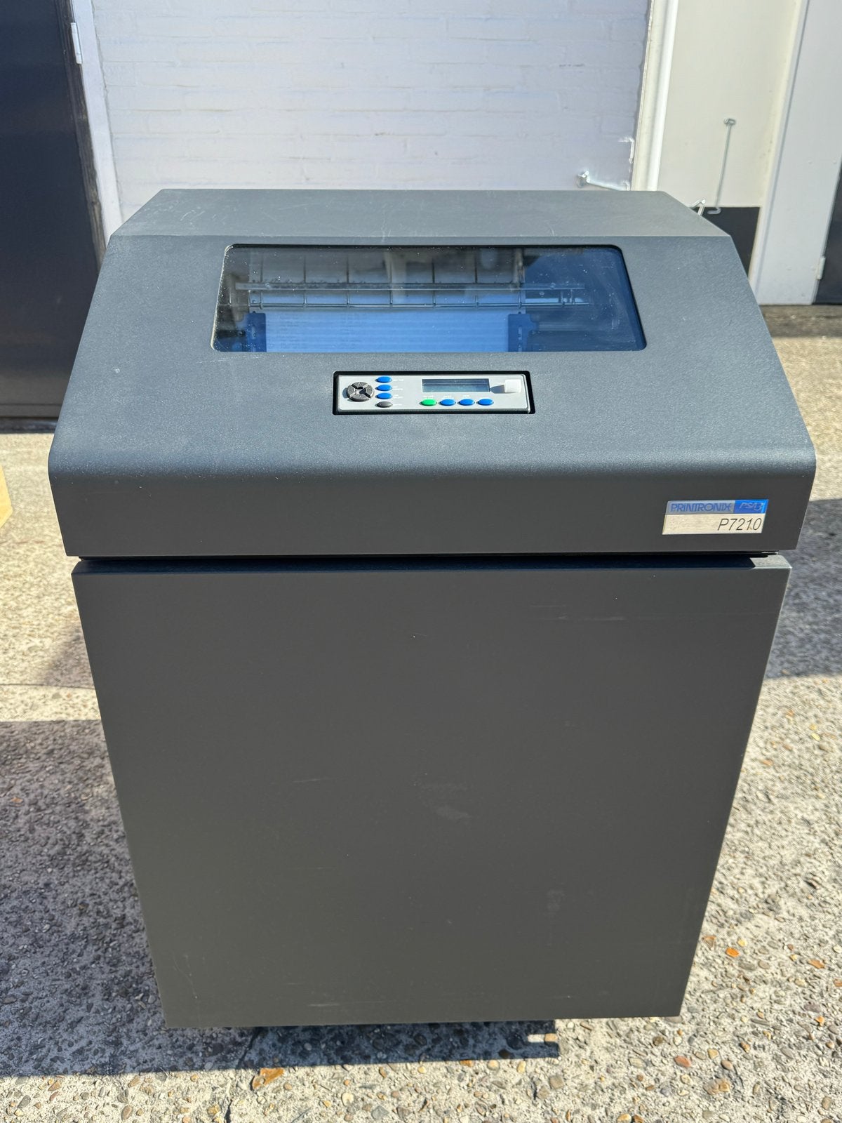 Printronix P7210 Industriële Printer – Werkend Getest, Computers en Software, Ophalen, Zwart-en-wit printen, Gebruikt, Matrix-printer