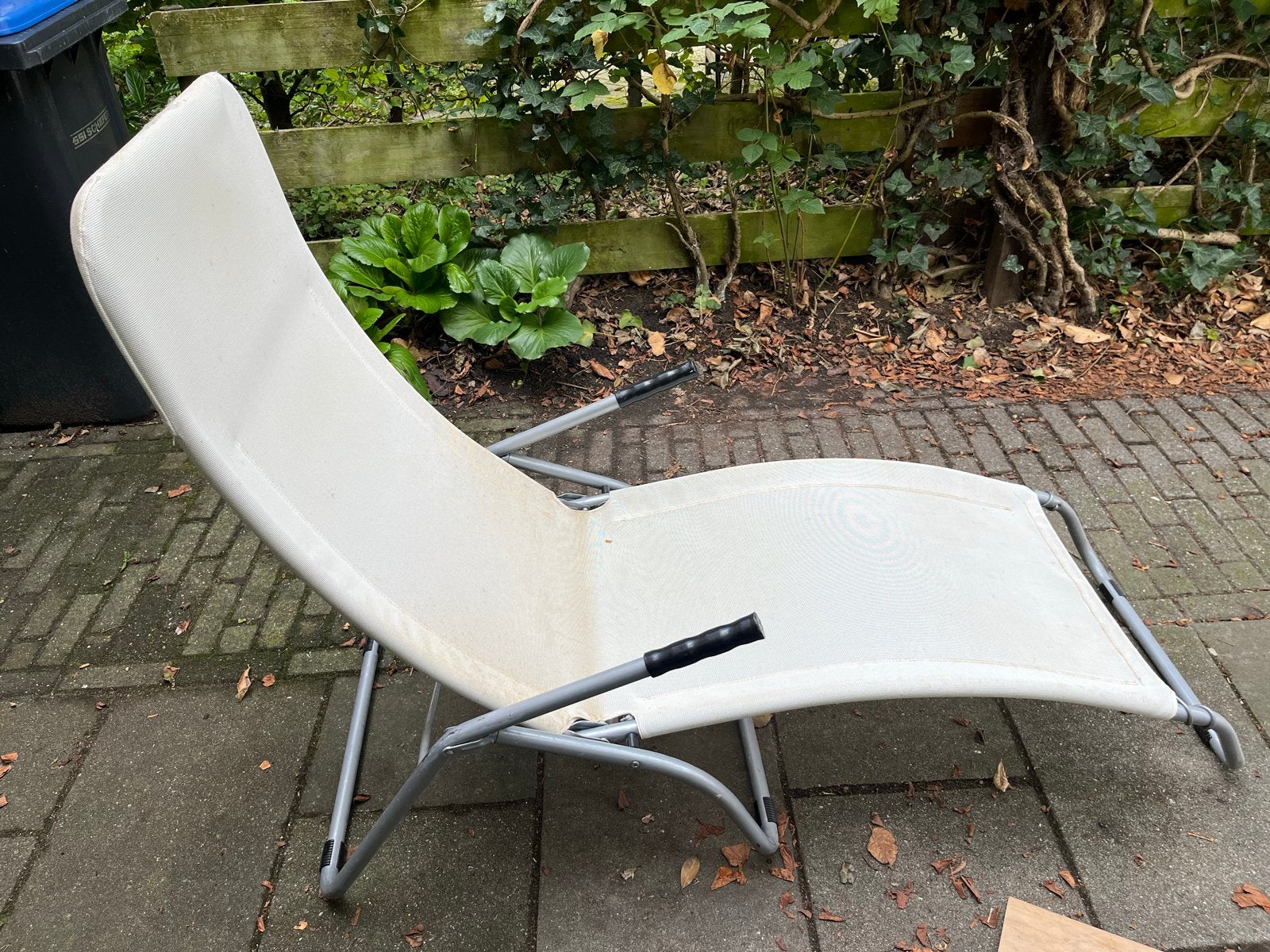 Ligstoel voor buiten  (2x) - comfortabel, Tuin en Terras, Ophalen, Gebruikt, Metaal