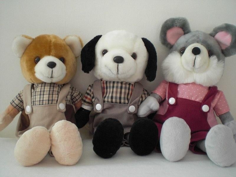 3 leuke knuffels, Ophalen, Zo goed als nieuw, Overige typen