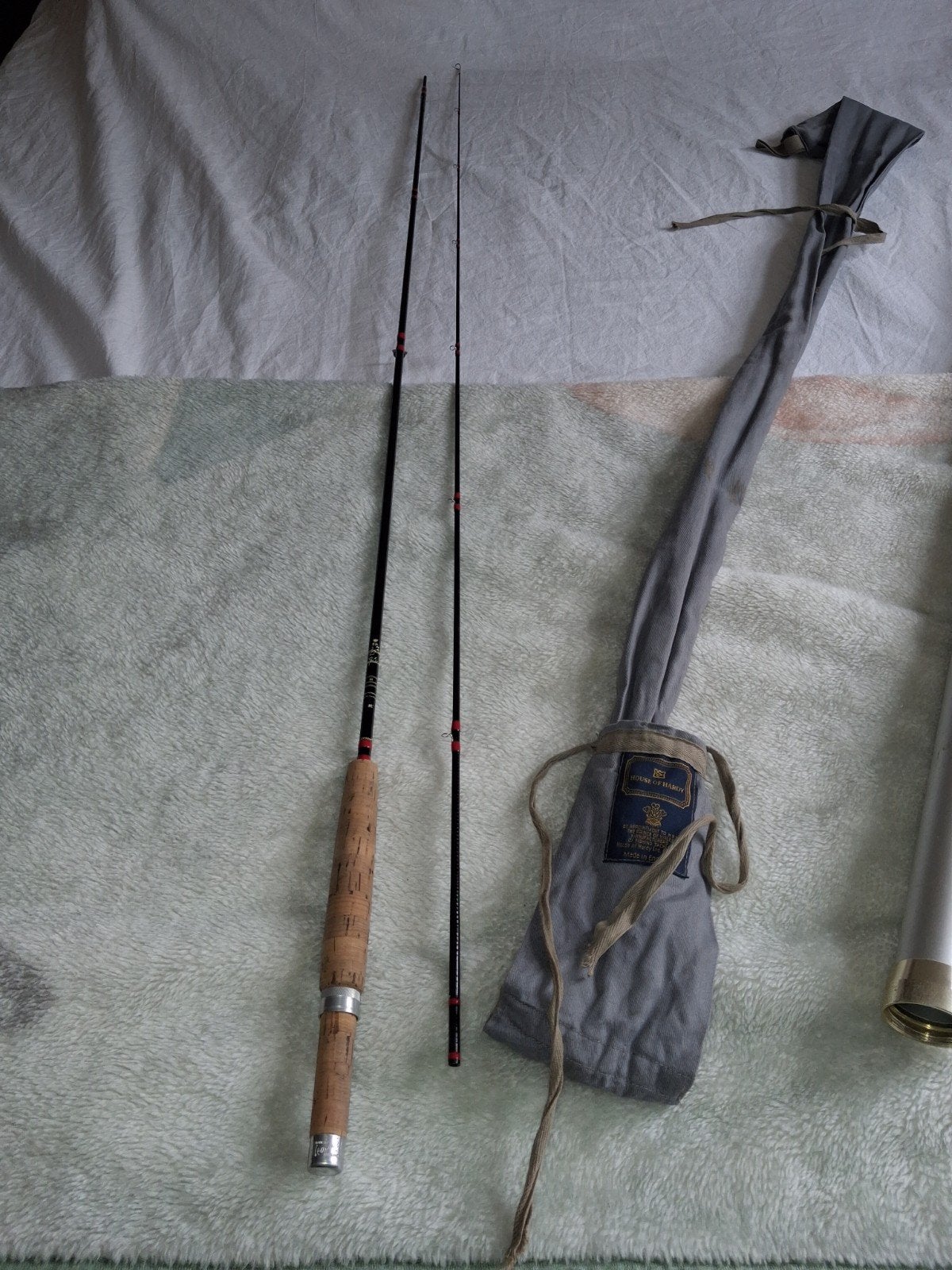 UNIEKE vintage handgemaakte Zweedse vissenset 1957/1960, Watersport en Boten, Ophalen, Gebruikt, Complete set