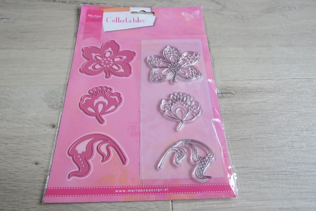 Marianne Design COL1303 Snijmallen + Stempels, Ophalen, Zo goed als nieuw, Overige thema's, Pons of Mal