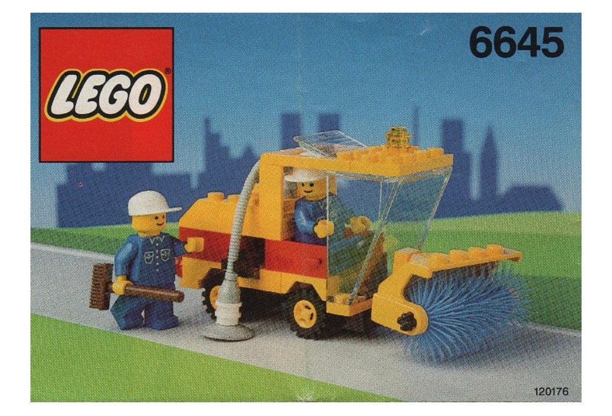 Lego 6645 ~ Street Sweeper, Gebruikt, Overige thema's, Lego, Ophalen of Verzenden