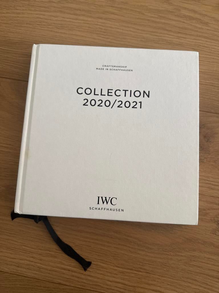 IWC Schaffhausen Collectie 2020/2021 Catalogus, Ophalen of Verzenden, Zo goed als nieuw, Catalogus