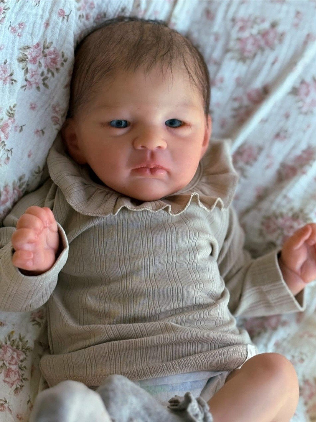 reborn Baby Nagi, Ophalen of Verzenden, Nieuw, Pop, Levensecht of Reborn