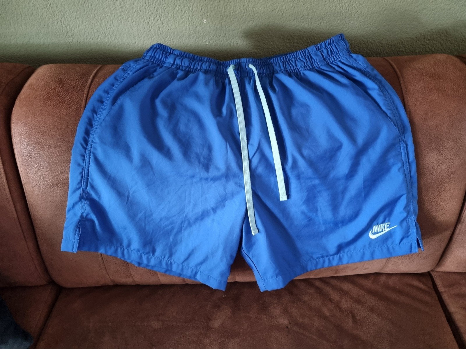 Nike zwemshort blauw maat M, Nike, Ophalen of Verzenden, Zwemshort, Maat 48/50 (M)
