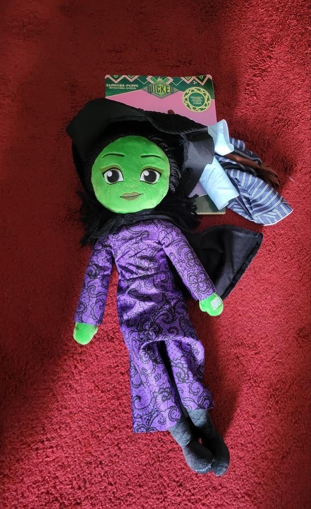 Wicked Elphaba pop met verwisselbare outfits, Ophalen of Verzenden, Nieuw, Overige typen