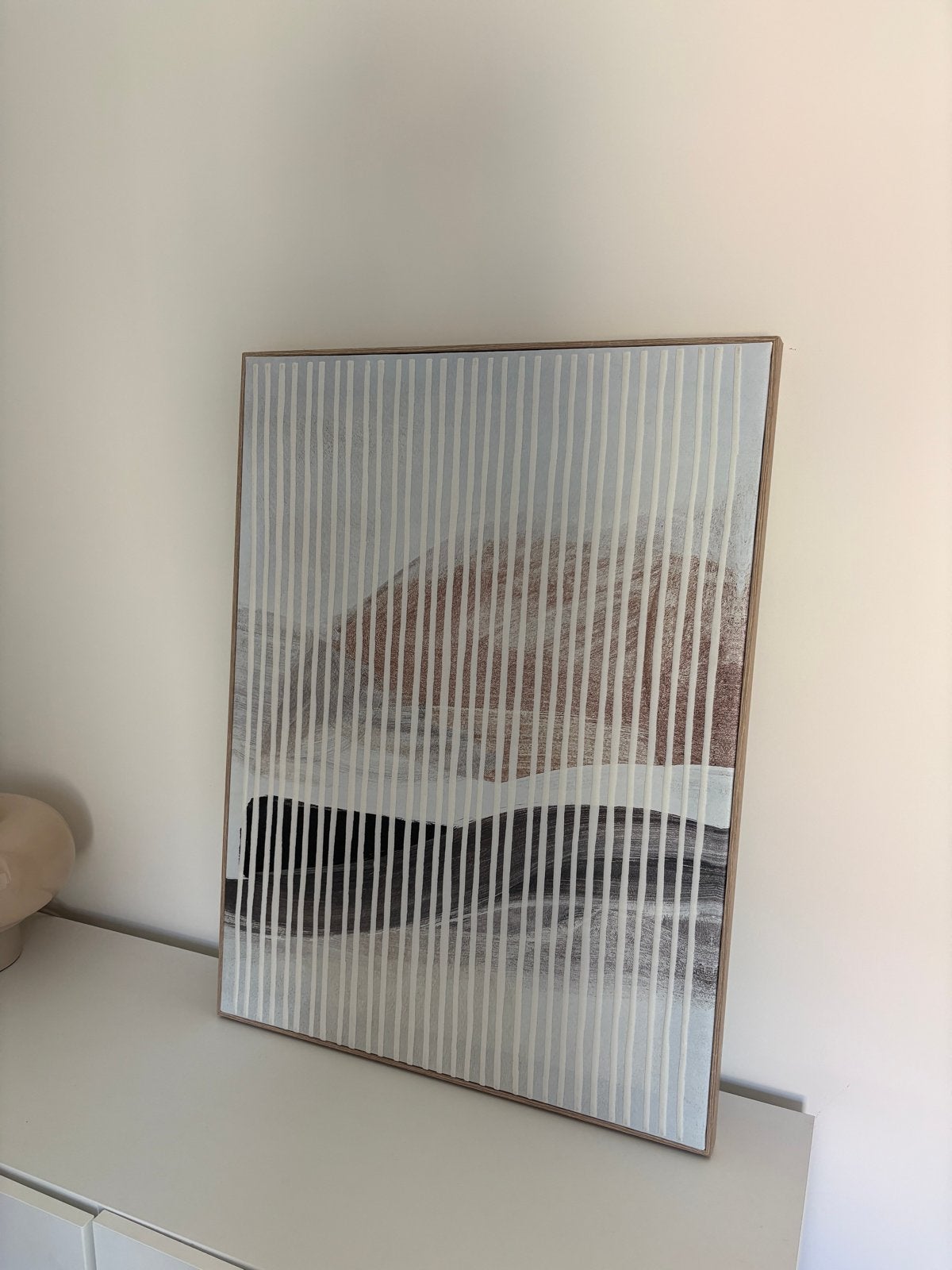 Schilderij canvas met relief, Ophalen of Verzenden