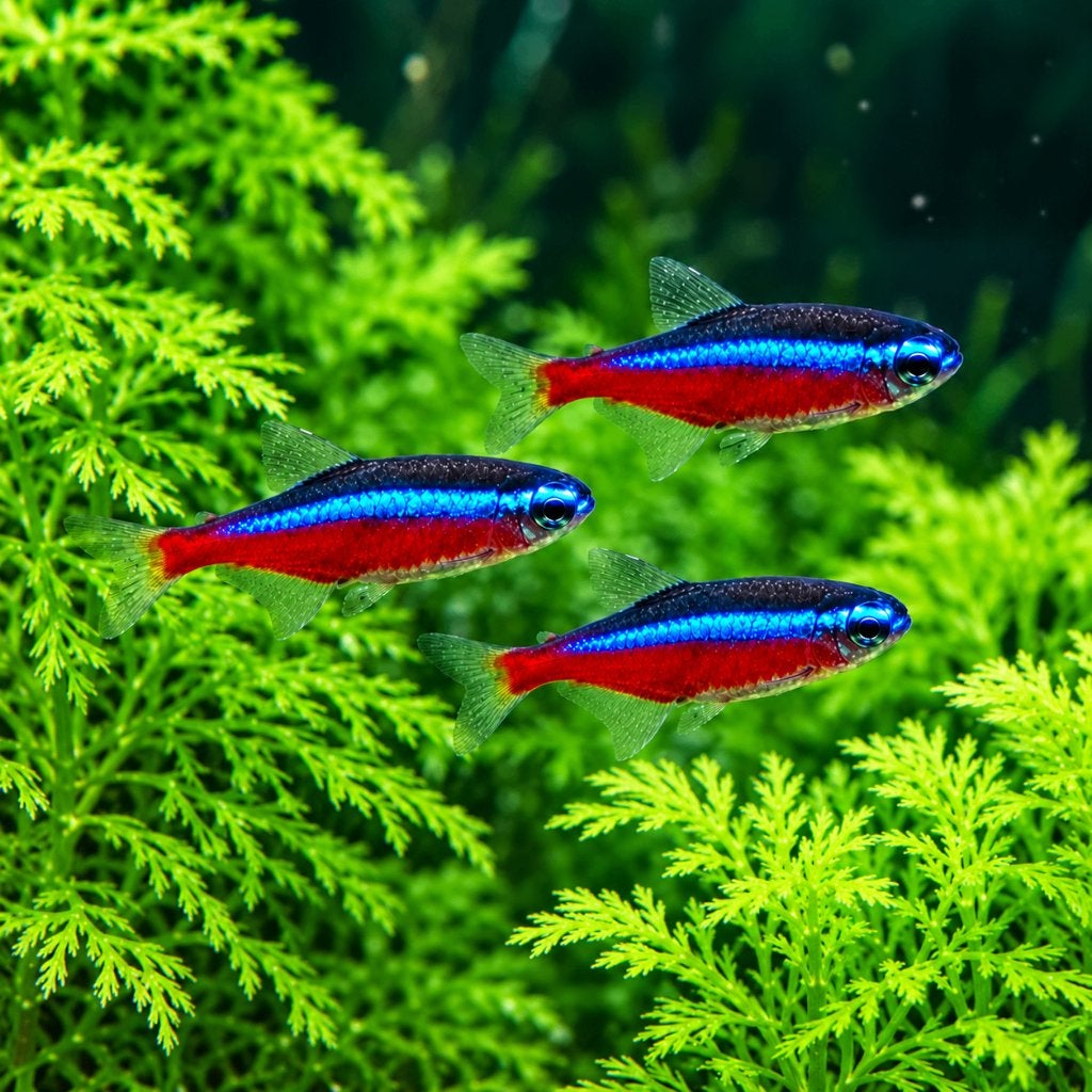 Hobbyaquarium  Kardinaal tetra XL, Dieren en Toebehoren, Vis, Zoetwatervis, Schoolvis