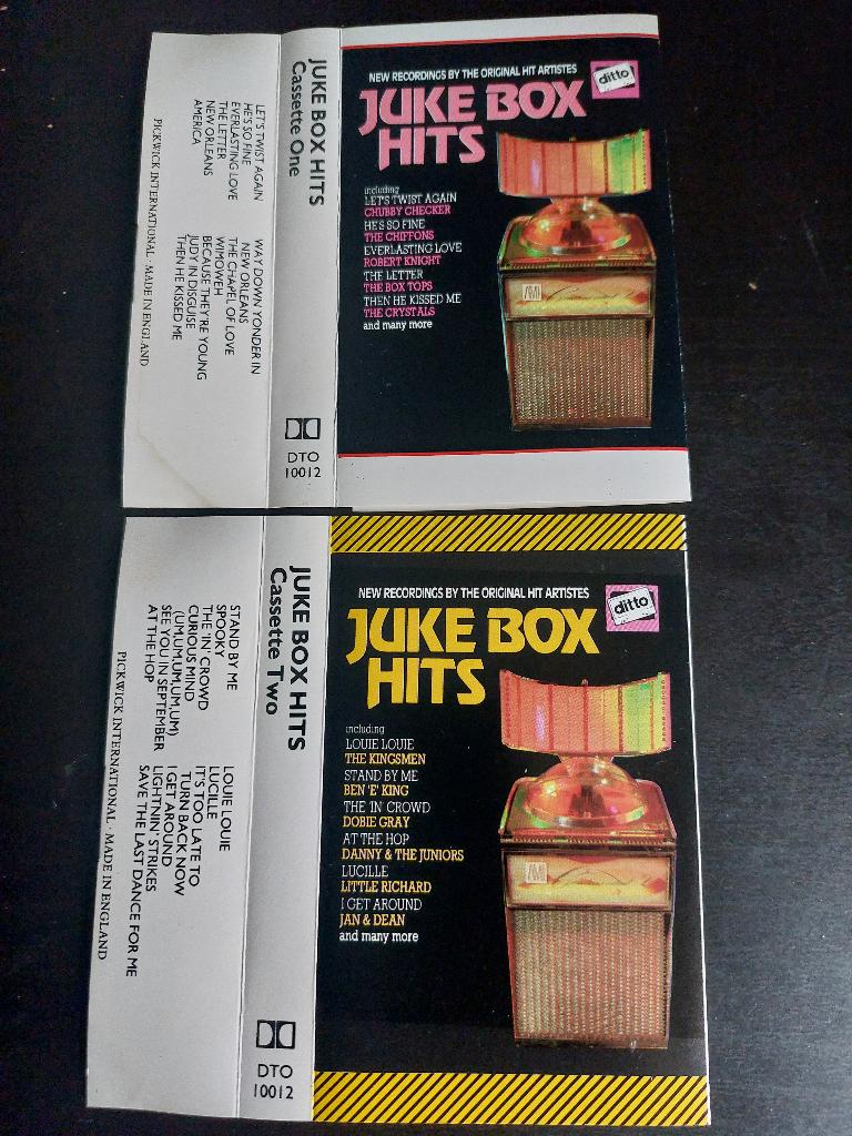 JUKE BOX HITS ONE & TWO (2 MC'S), 2 t/m 25 bandjes, Verzamelalbums, Ophalen of Verzenden, Zo goed als nieuw