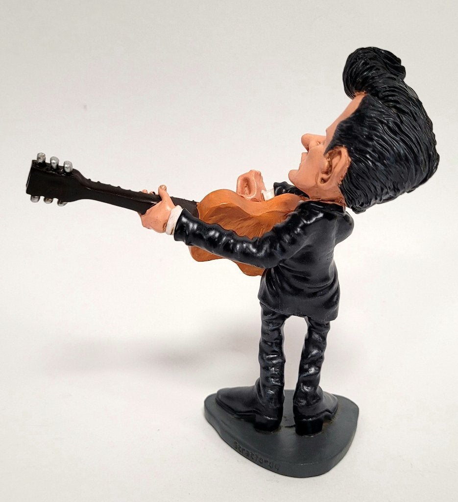 Johnny Cash beeldje by Warren Stratford decoratie beeld deco, Info@deconoord.nl, Deco Noord, Nieuw, Ophalen of Verzenden